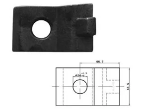 Rail clamp Rail clamp