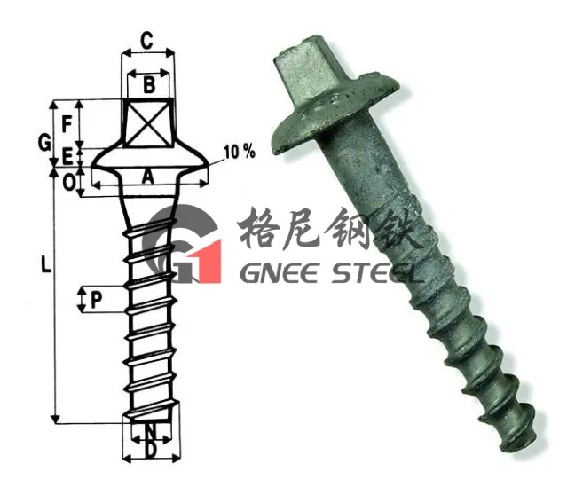 Double Headed Railway Spike