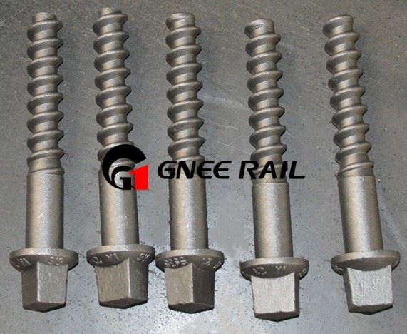 Railway Square Head Screw Spike