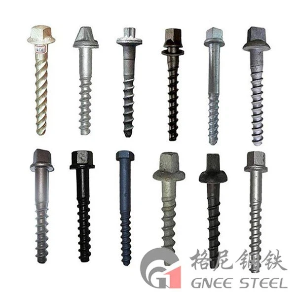 Washer Head Rail Spikes Washer Head Rail Spikes